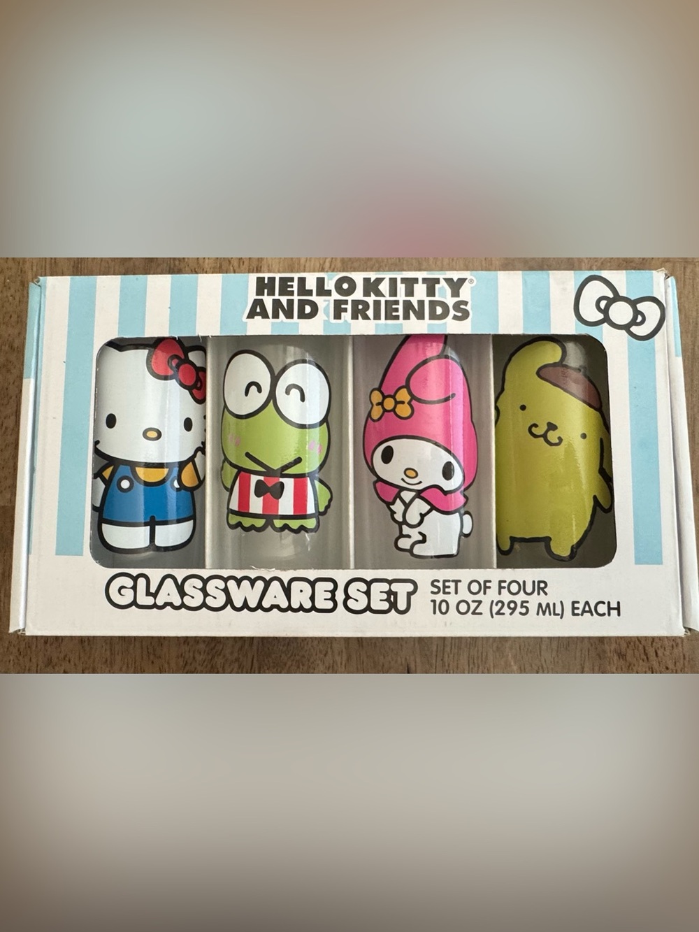 Hello Kitty Glassware Set - 4-Pack